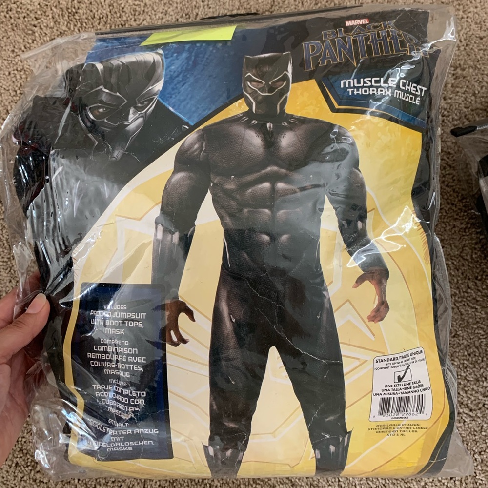 Black Panther Costume (One Size)